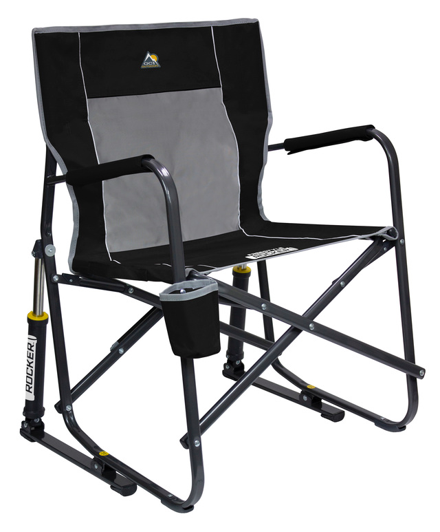 [9962378] Chaise à bascule Freestyle Rocker (noir)